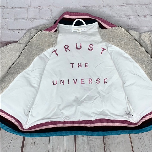 ☮️❤️🧘‍♂️Spiritual Gangster SG Furry Bomber Jacket - Picture 3 of 7